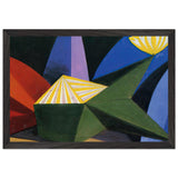 Sketch for the Ballet Fireworks by Giacomo Balla, framed poster, view 2