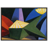 Sketch for the Ballet Fireworks by Giacomo Balla, framed poster, view 3