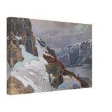 Sketch made by travelling in Italy and Switzerland by Nicholas Roerich, canvas, view 2