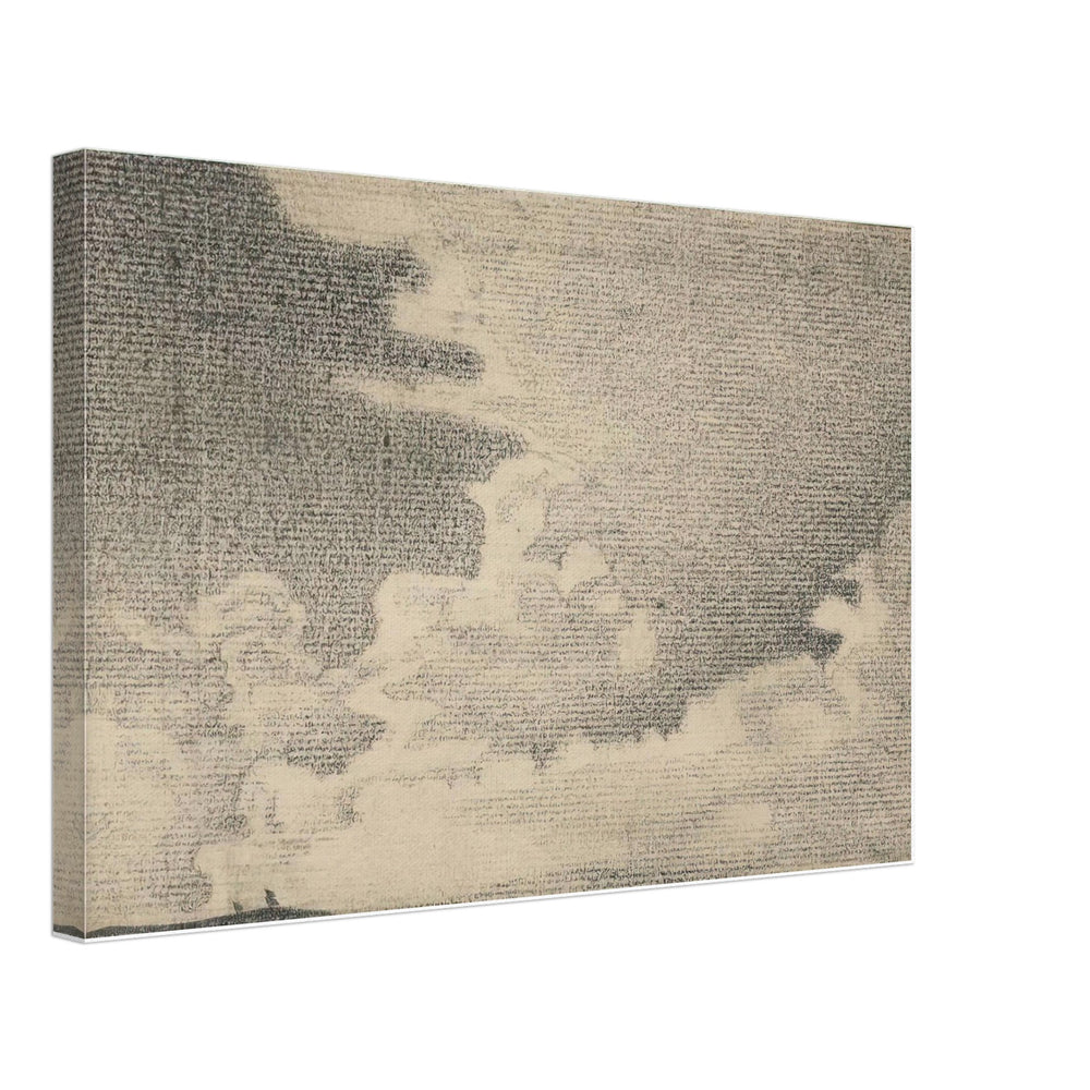 Sketch of Landscape and Clouds by Nicholas Roerich, canvas