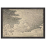 Sketch of Landscape and Clouds by Nicholas Roerich, framed poster, view 2