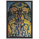 Sketch of Mosaic to the Monument to Kuinji by Nicholas Roerich, framed poster, view 2
