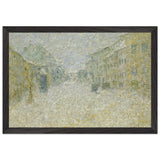 Škofja Loka in the Snow by Ivan Grohar, framed poster, view 2