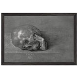 Skull by Albrecht Durer, framed poster, view 2