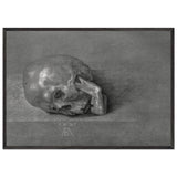 Skull by Albrecht Durer, framed poster, view 3