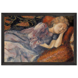 Sleep by Georges Lemmen, framed poster, view 2
