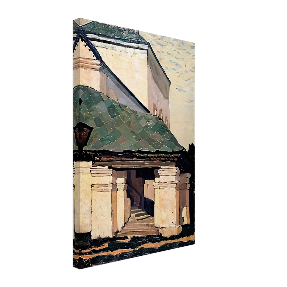 Smolensk. The Porch of the Convent by Nicholas Roerich, canvas