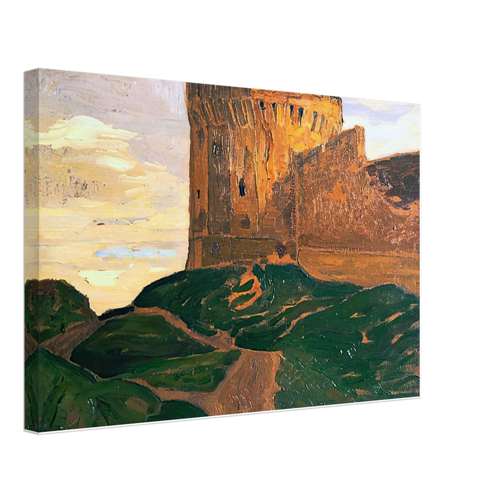 Smolensk. Tower by Nicholas Roerich, canvas