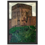 Smolensk. Tower by Nicholas Roerich, framed poster, view 2