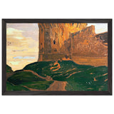 Smolensk. Tower by Nicholas Roerich, framed poster, view 2