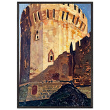 Smolensk. Tower by Nicholas Roerich, framed poster, view 3