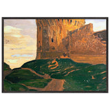 Smolensk. Tower by Nicholas Roerich, framed poster, view 3