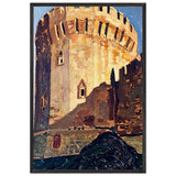 Smolensk. Tower by Nicholas Roerich, framed poster