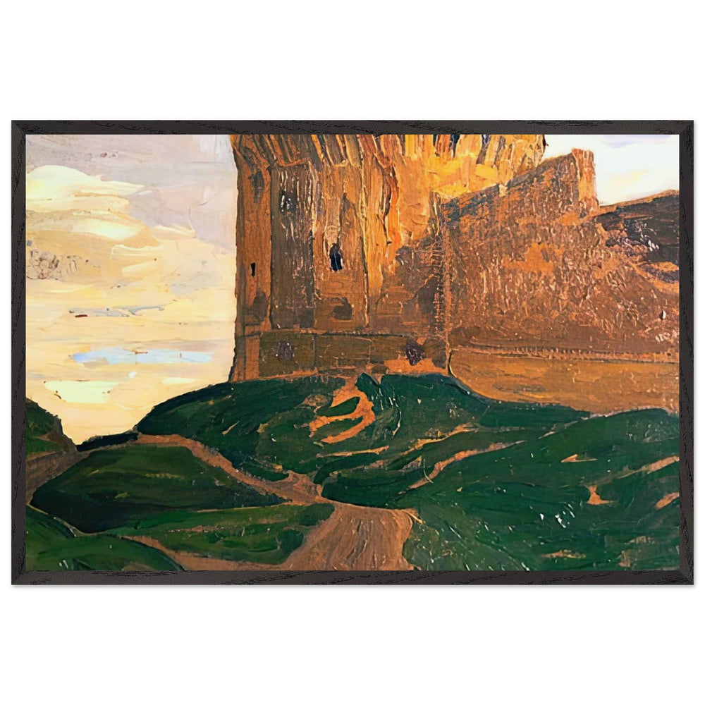 Smolensk. Tower by Nicholas Roerich, framed poster