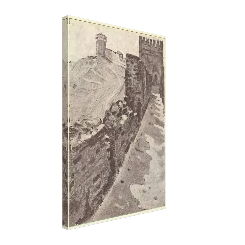 Smolensk Walls by Nicholas Roerich, canvas