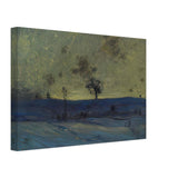 Snowfields, Evening by J. E. H. MacDonald, canvas, view 2