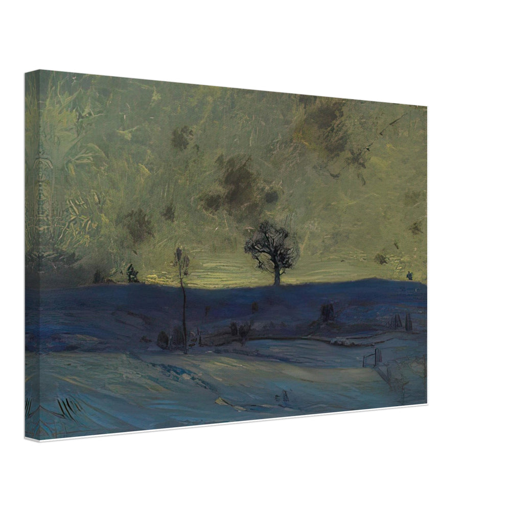 Snowfields, Evening by J. E. H. MacDonald, canvas