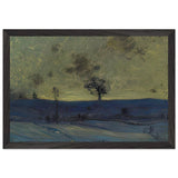 Snowfields, Evening by J. E. H. MacDonald, framed poster, view 2