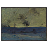 Snowfields, Evening by J. E. H. MacDonald, framed poster, view 3