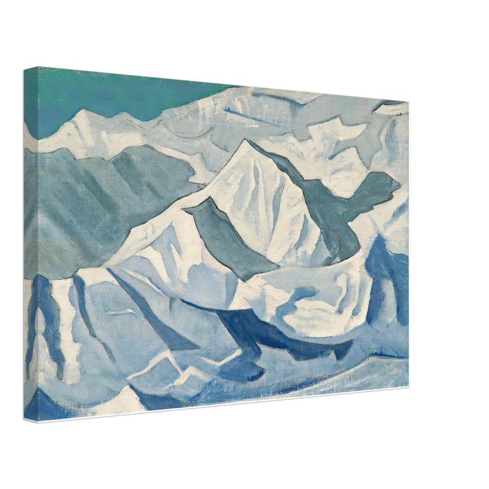 Snowy Lift by Nicholas Roerich, canvas