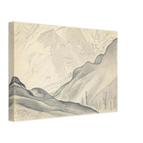 Solang Valley by Nicholas Roerich, canvas, view 2