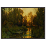 Solitude by Louis Aston Knight, framed poster, view 3