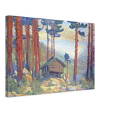 Solveig Song, Hut in the Forest by Nicholas Roerich, canvas