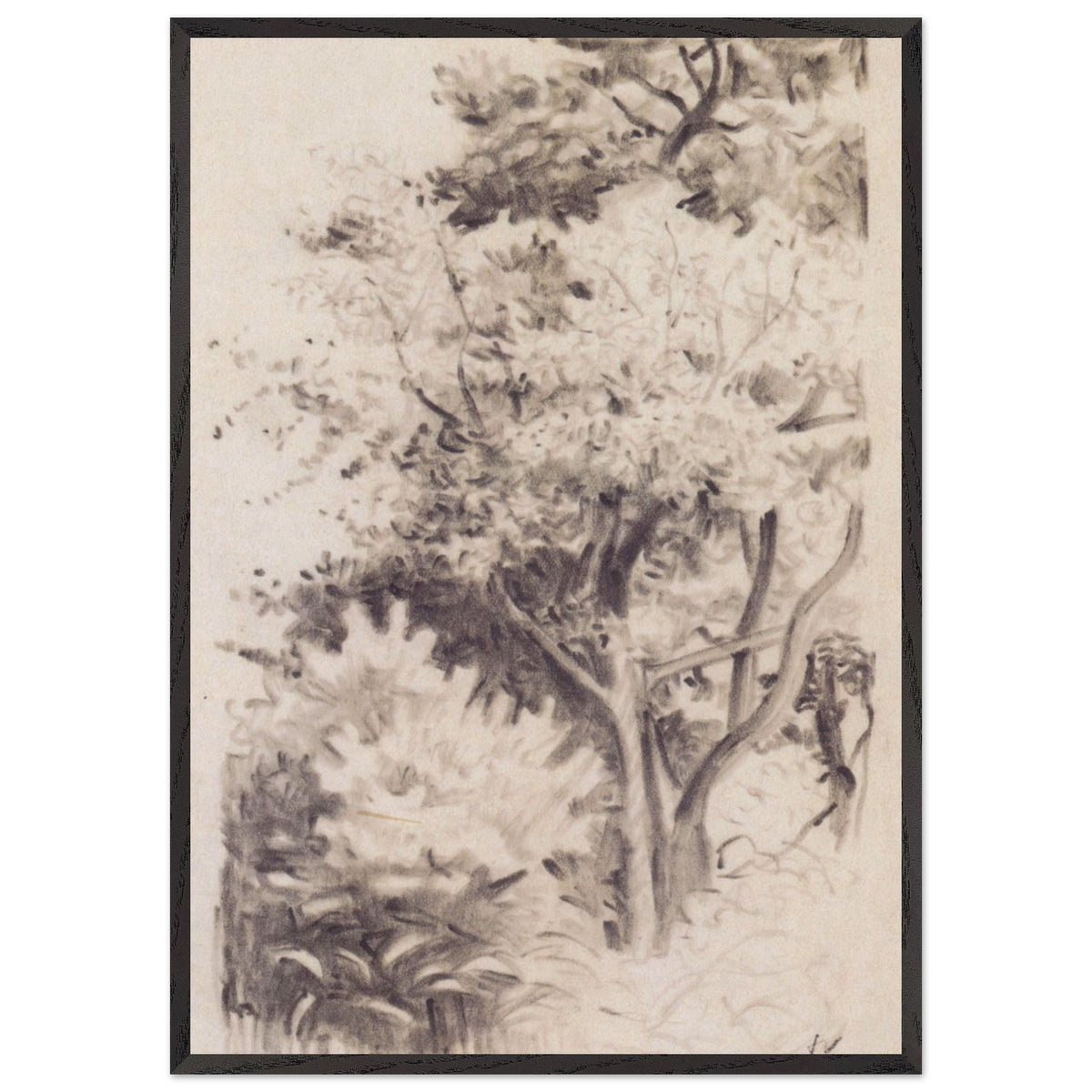 Sous Bois by Felix Vallotton, framed poster, view 3
