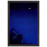 Spell. New moon by Nicholas Roerich, framed poster, view 2