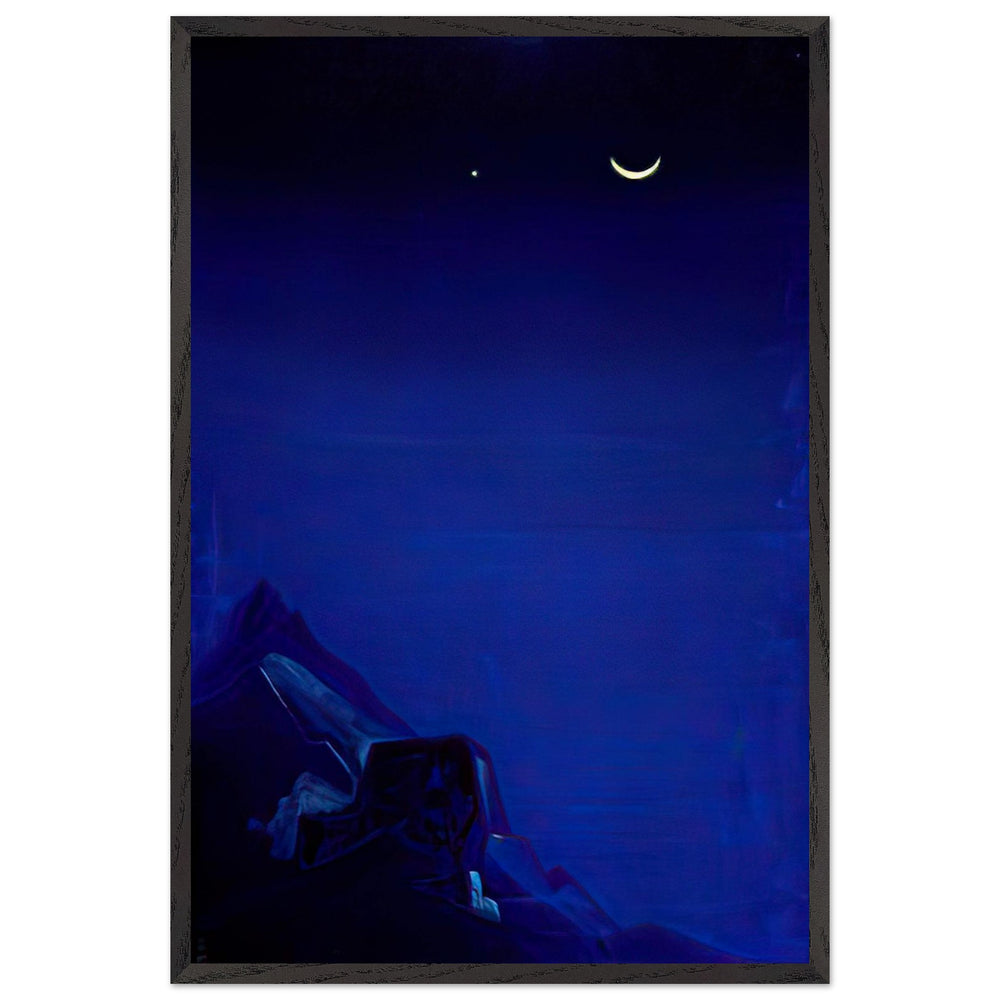 Spell. New moon by Nicholas Roerich, framed poster