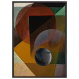 Spherical Suprematism Suprematist Composition, 1922 by Ivan Kliun, framed poster, view 3