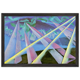 Spirit-form transformation by Giacomo Balla, framed poster, view 2