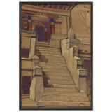 Spitok, Ladakh by Nicholas Roerich, framed poster