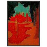 Spots of Sunlight on the Terrace by Maurice Denis, framed poster, view 3