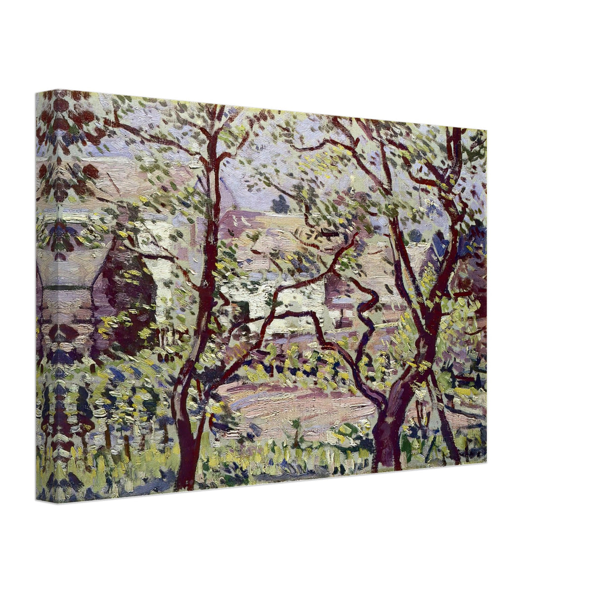 Spring, Comrie by Samuel Peploe, canvas, view 2