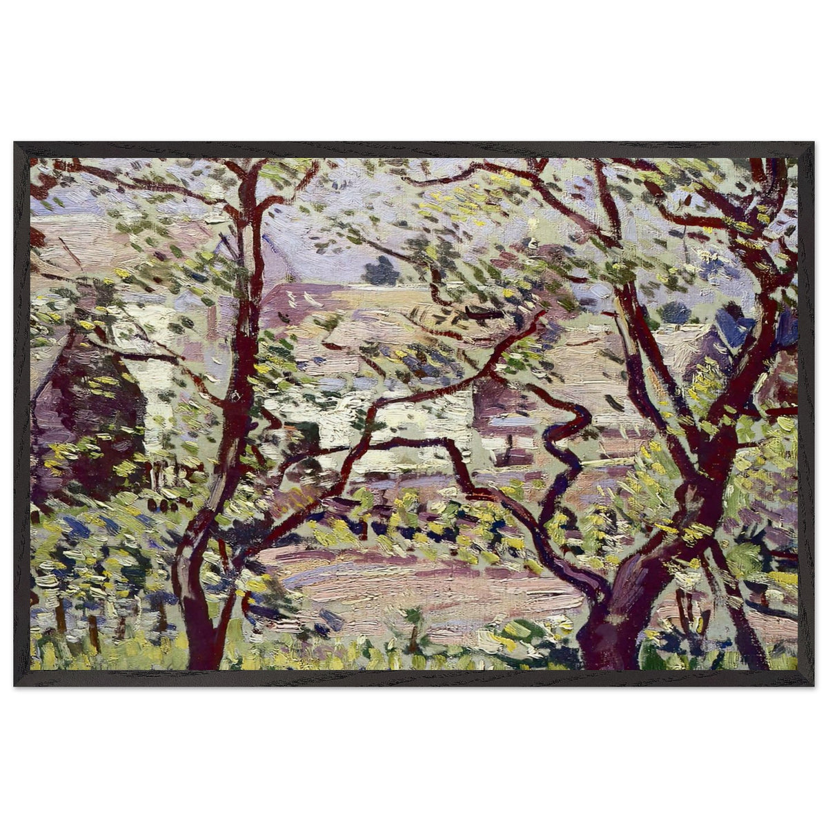 Spring, Comrie by Samuel Peploe, framed poster