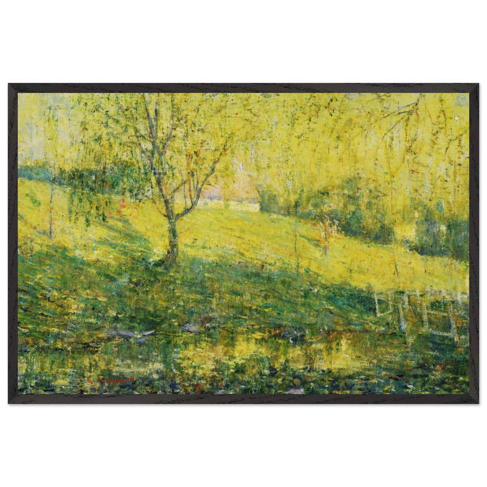Spring by Ernest Lawson, framed poster