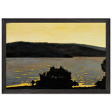 Spring Evening During the Ice Break by Hugo Simberg, framed poster, view 2