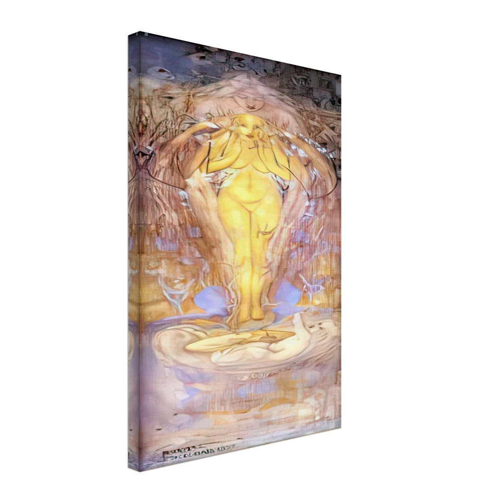 Spring by Frances Macdonald, canvas
