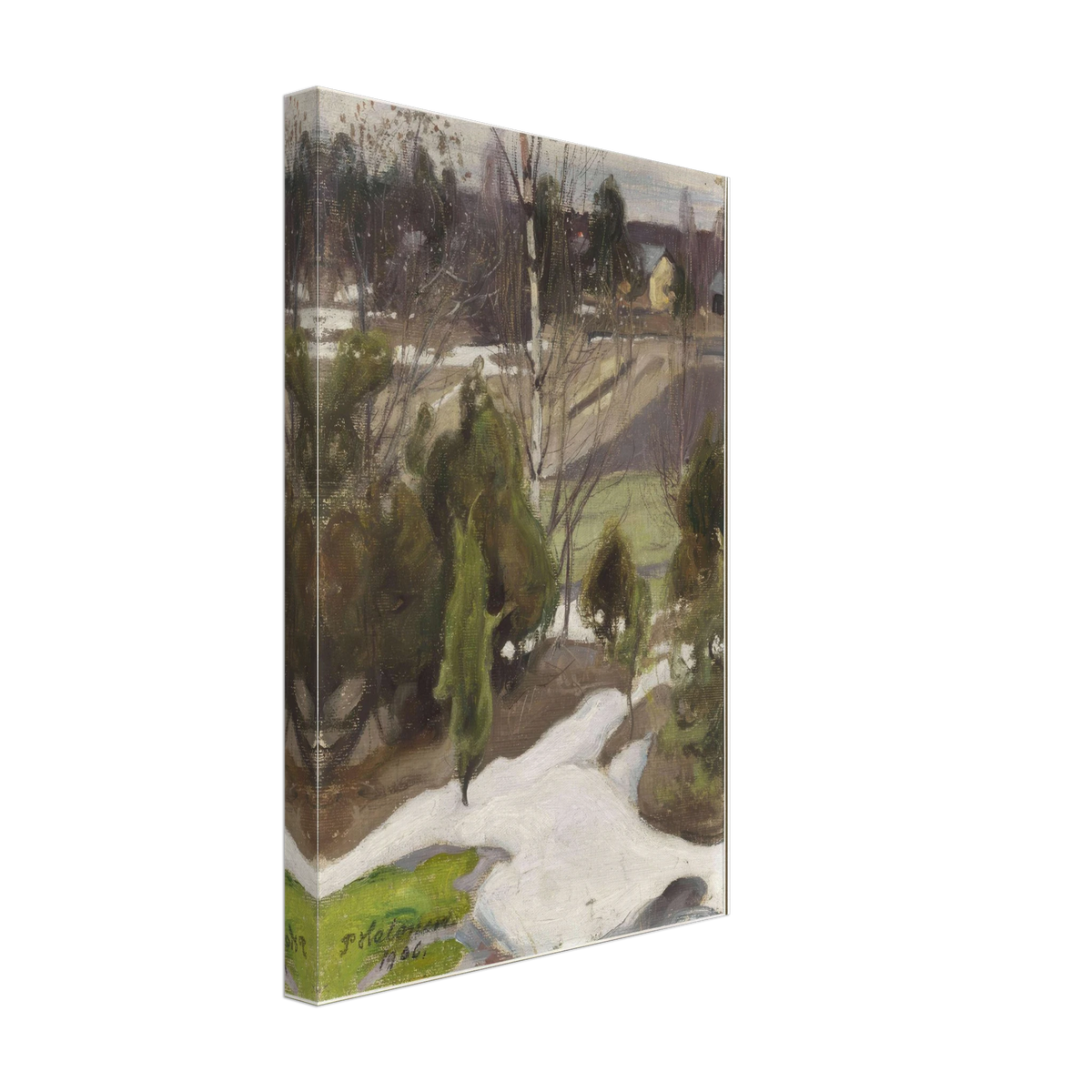 Spring Frost by Pekka Halonen, canvas, view 2