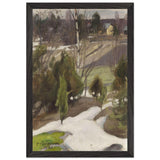Spring Frost by Pekka Halonen, framed poster, view 2