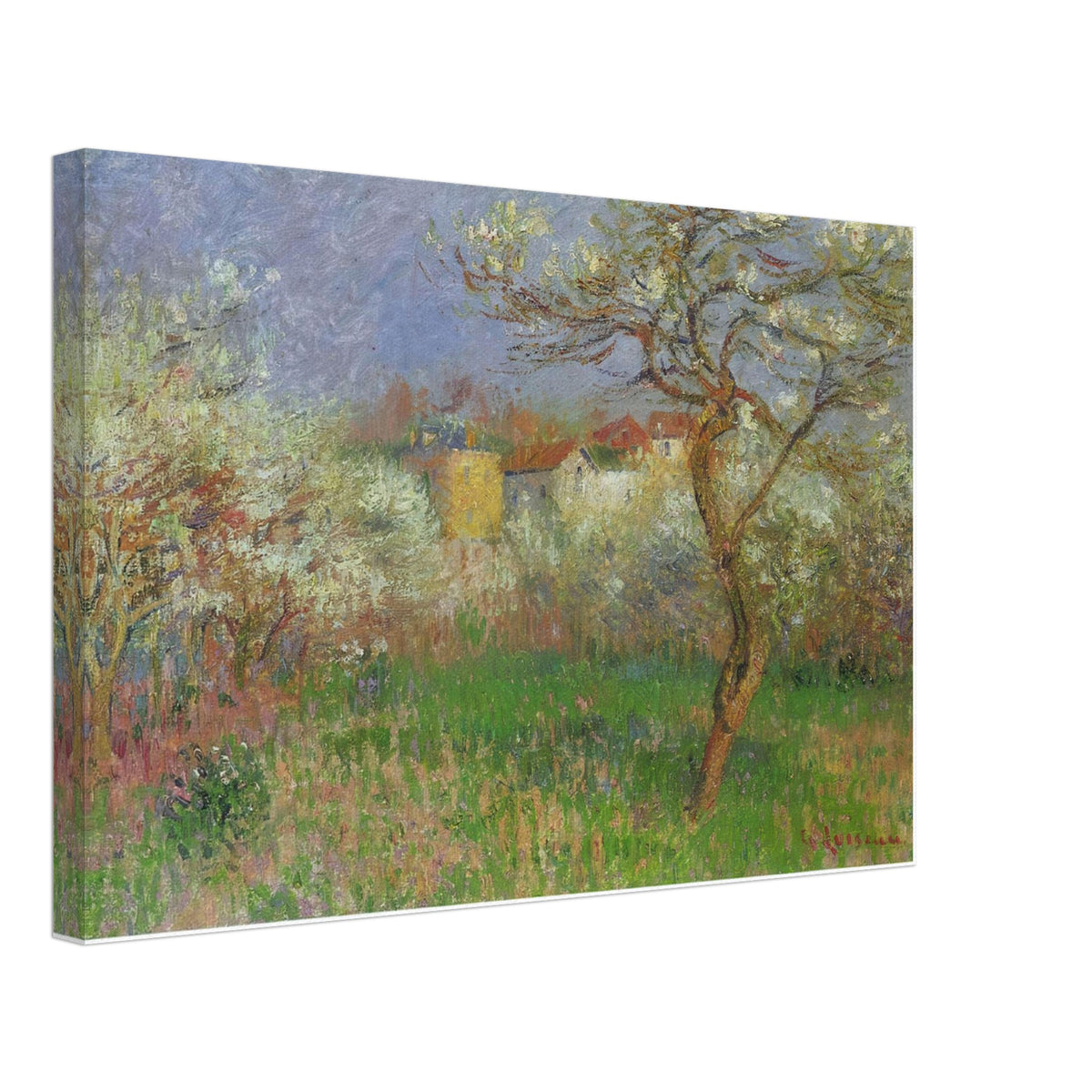 Spring by Gustave Loiseau, canvas