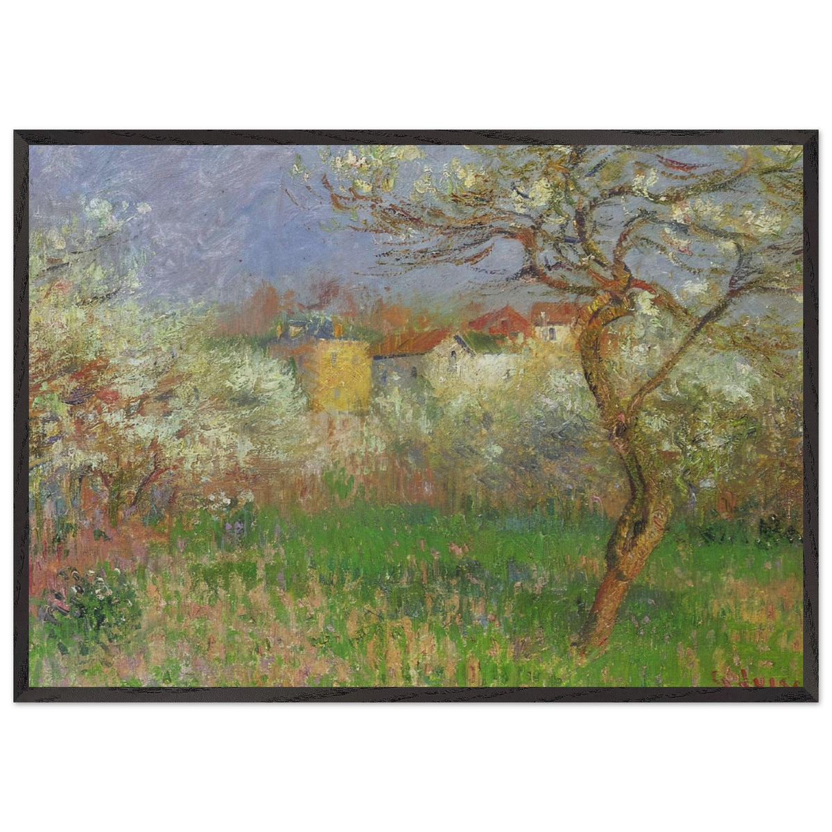 Spring by Gustave Loiseau, framed poster, view 3