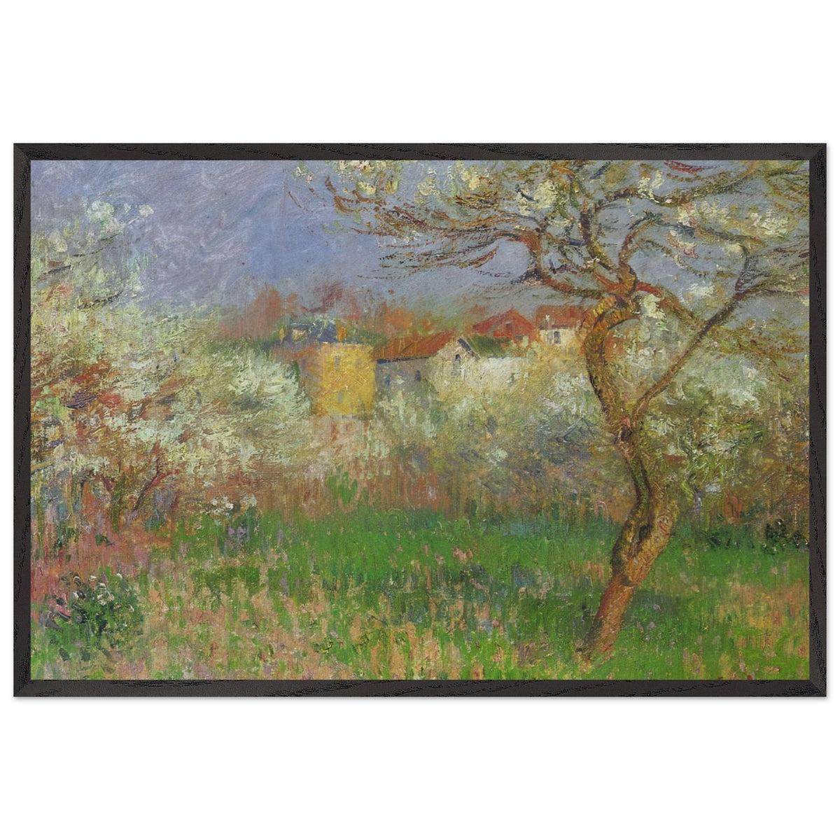 Spring by Gustave Loiseau, framed poster