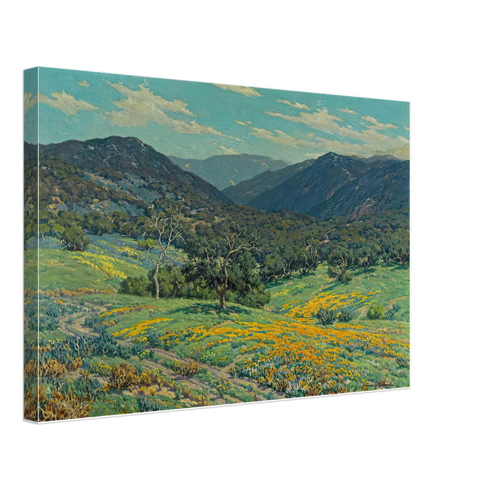 Spring in Southern California by Granville Redmond, canvas