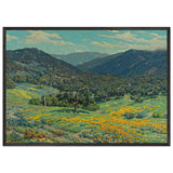 Spring in Southern California by Granville Redmond, framed poster, view 3