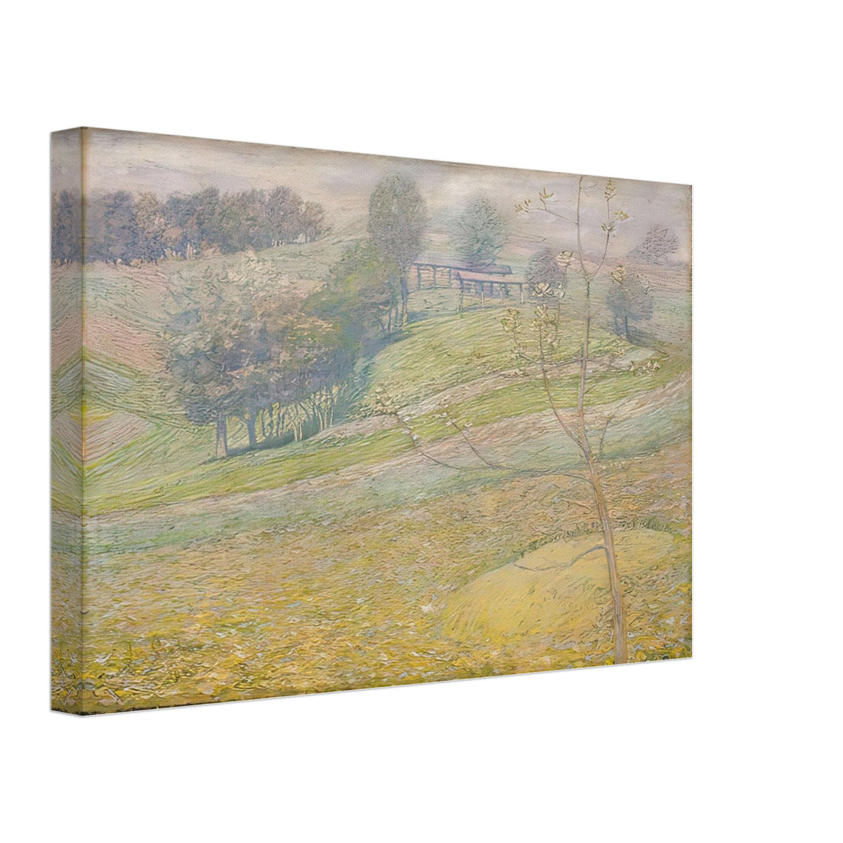 Spring by Ivan Grohar, canvas, view 2