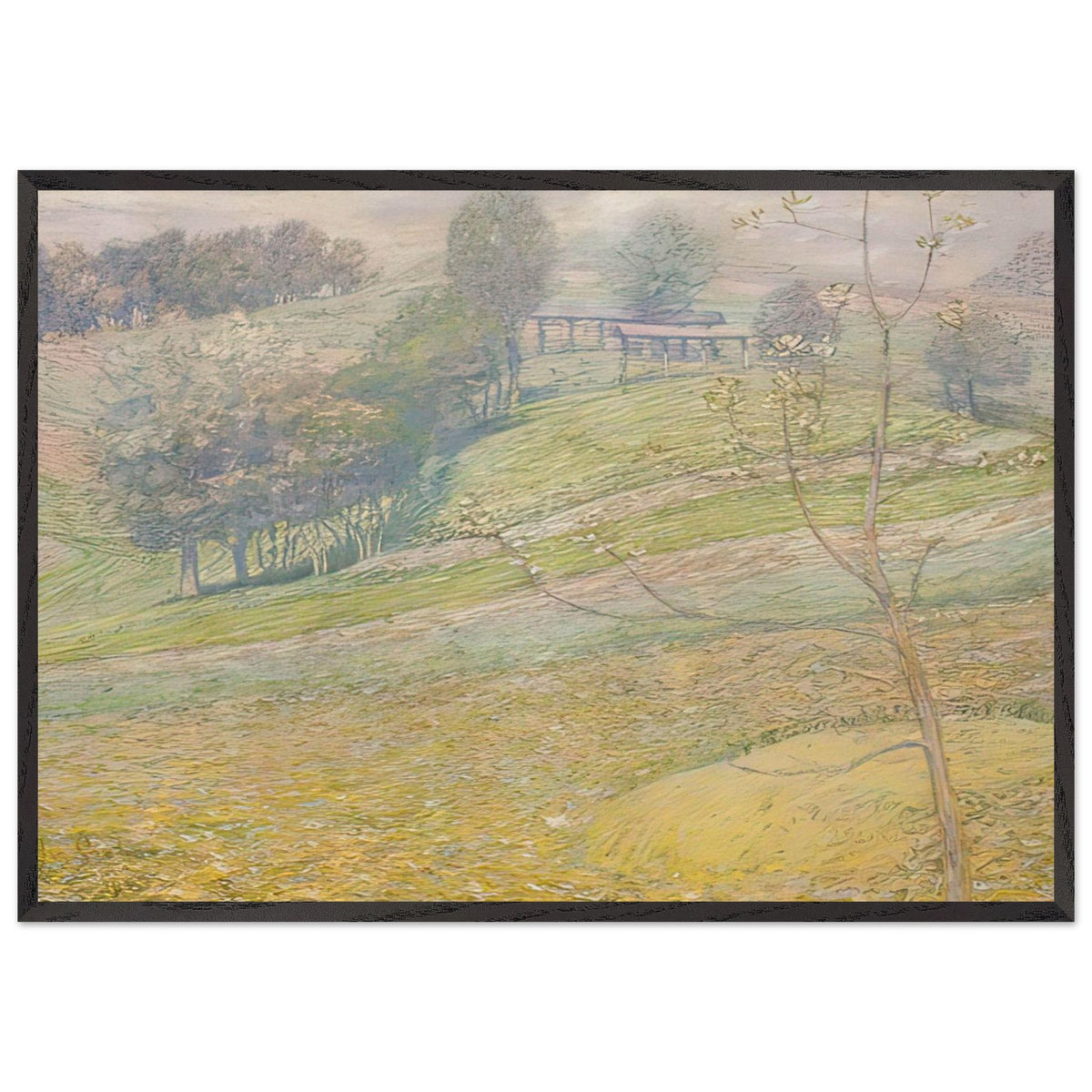 Spring by Ivan Grohar, framed poster, view 3