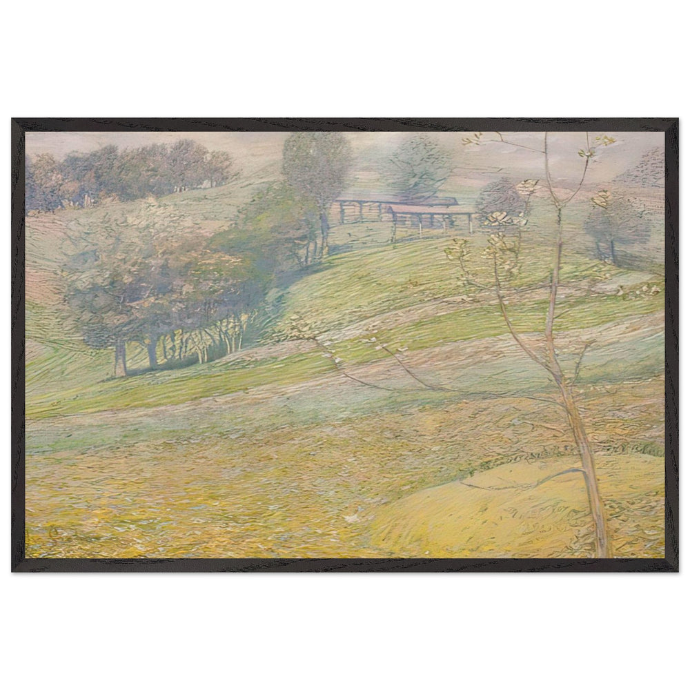 Spring by Ivan Grohar, framed poster