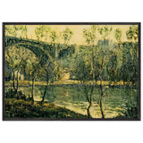 Spring Morning by Ernest Lawson, framed poster, view 3